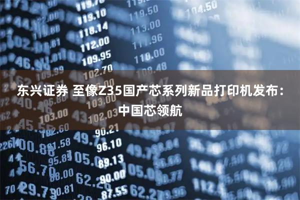 东兴证券 至像Z35国产芯系列新品打印机发布：中国芯领航