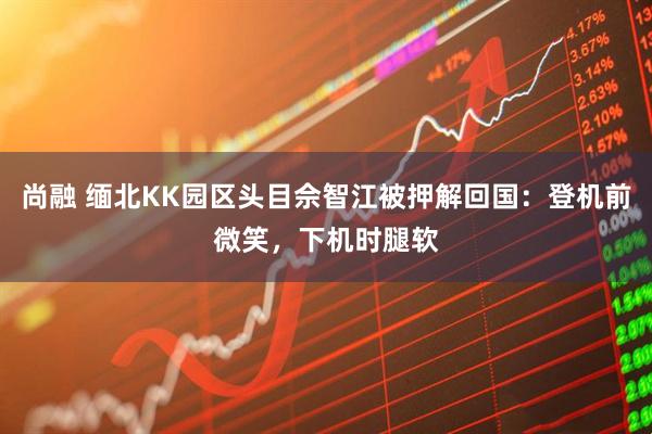 尚融 缅北KK园区头目佘智江被押解回国：登机前微笑，下机时腿软